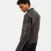 Cafe Racer Leather Jacket - LeatherMoto