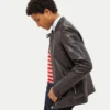 Cafe Racer Leather Jacket - LeatherMoto