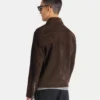 Dark Brown Moto Biker leather jacket - leathermoto