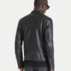 Men's Leather biker Jacket Cafe Racer Style - LeatherMoto