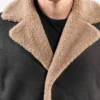 Shearling Luxe Leather Jacket For Men - LeatherMoto.com