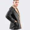 Shearling Luxe Leather Jacket For Men - LeatherMoto.com