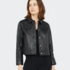 The Classic Collar Moto Leather Jacket by Leather Moto