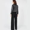The Classic Collar Moto Leather Jacket by Leather Moto