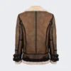 b3 bomber aviator shearling leather jacket for Men - leathermoto.com