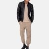 Leather Bomber Jacket Mens (4)