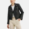 Jayne Classic Vienna Black Biker Leather Jacket By LeatherMoto (1)