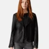 Iconic Rave Black Leather Jacket