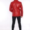 Fight Club (Tyler Durden) Mayhem Red Leather Jacket (1)