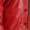 Fight Club (Tyler Durden) Mayhem Red Leather Jacket (3)