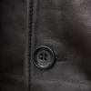 Cowhide Leather Vest Black