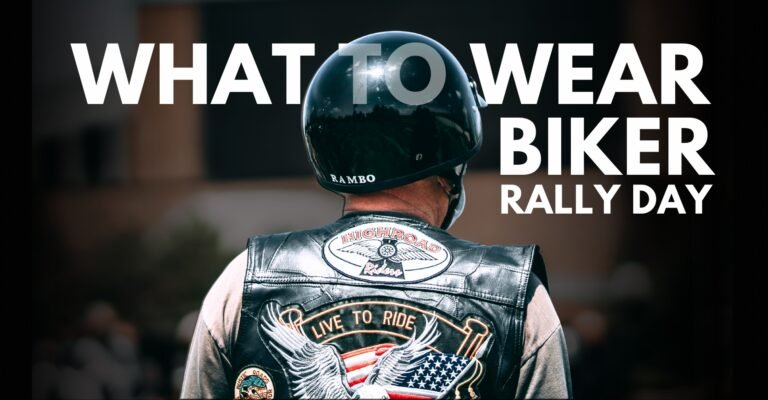what to wear biker rally day