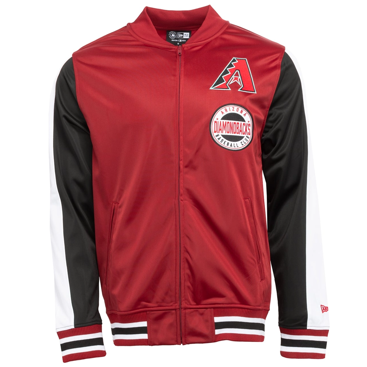 Arizona-Diamondbacks-Ribbed-Knitted-Full-Zip-Polyester-Varsity-Jacket-LeatherMoto