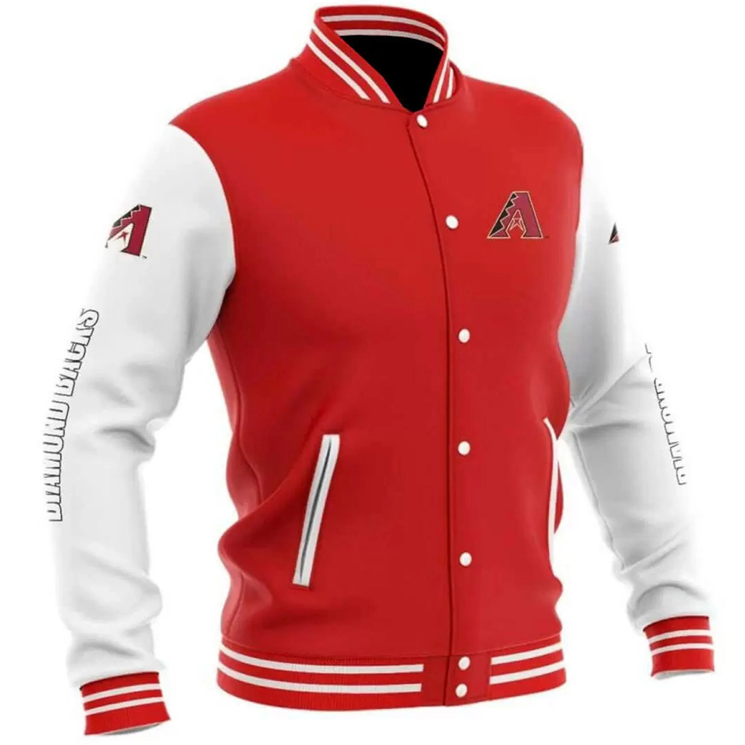 Arizona-Diamondbacks-Full-Snap-Wool-Varsity-Jacket-Red-White-leather moto1