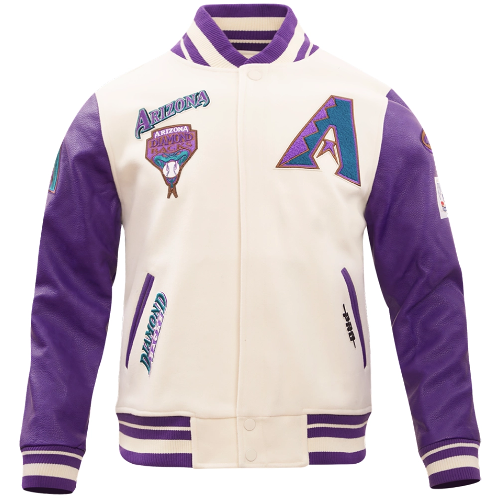 Arizona-Diamondbacks-Retro-Classic-Rib-Wool-Leather-Varsity-Jacket-leather moto 1