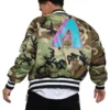 Arizona-Diamondbacks-Reversible-Full-Zip-Bomber-Black-Varsity-Jacket-leather moto 5