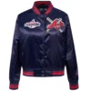 Atlanta-Braves-Mashup-Womens-Rib-Satin-Varsity-Navy-Jacket-LeatherMoto
