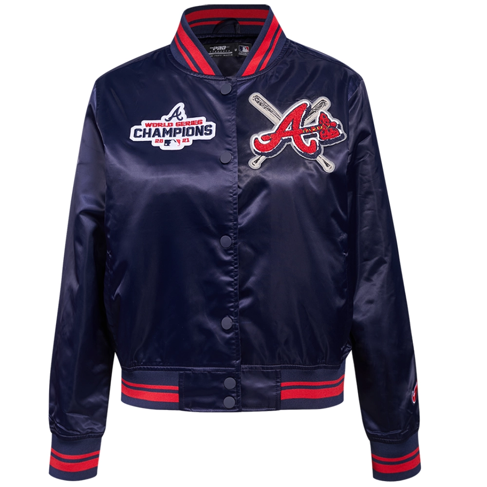 Atlanta-Braves-Mashup-Womens-Rib-Satin-Varsity-Navy-Jacket-LeatherMoto
