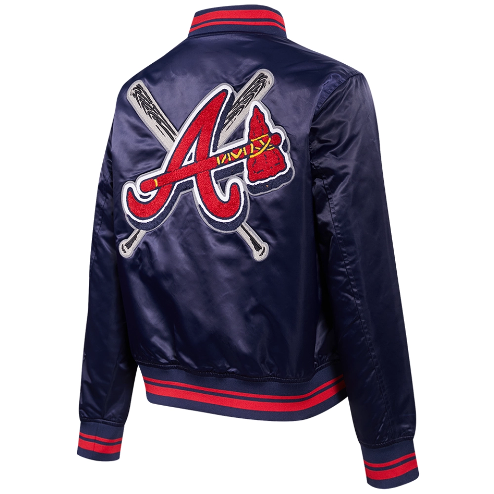 Atlanta-Braves-Mashup-Womens-Rib-Satin-Varsity-Navy-Jacket-LeatherMoto