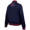 Atlanta-Braves-Pro-Standard-Womens-Full-Snap-Satin-Varsity-Jacket-leather moto 4