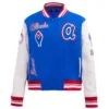 Atlanta-Braves-Pro-Standard-Womens-Wool-Leather-Varsity-Jacket-leather moto 1