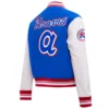 Atlanta-Braves-Pro-Standard-Womens-Wool-Leather-Varsity-Jacket-leather moto 4