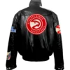 Atlanta-Hawks-Jeff-Hamilton-Full-Black-Leather-Puffer-Jacket-LeatherMoto