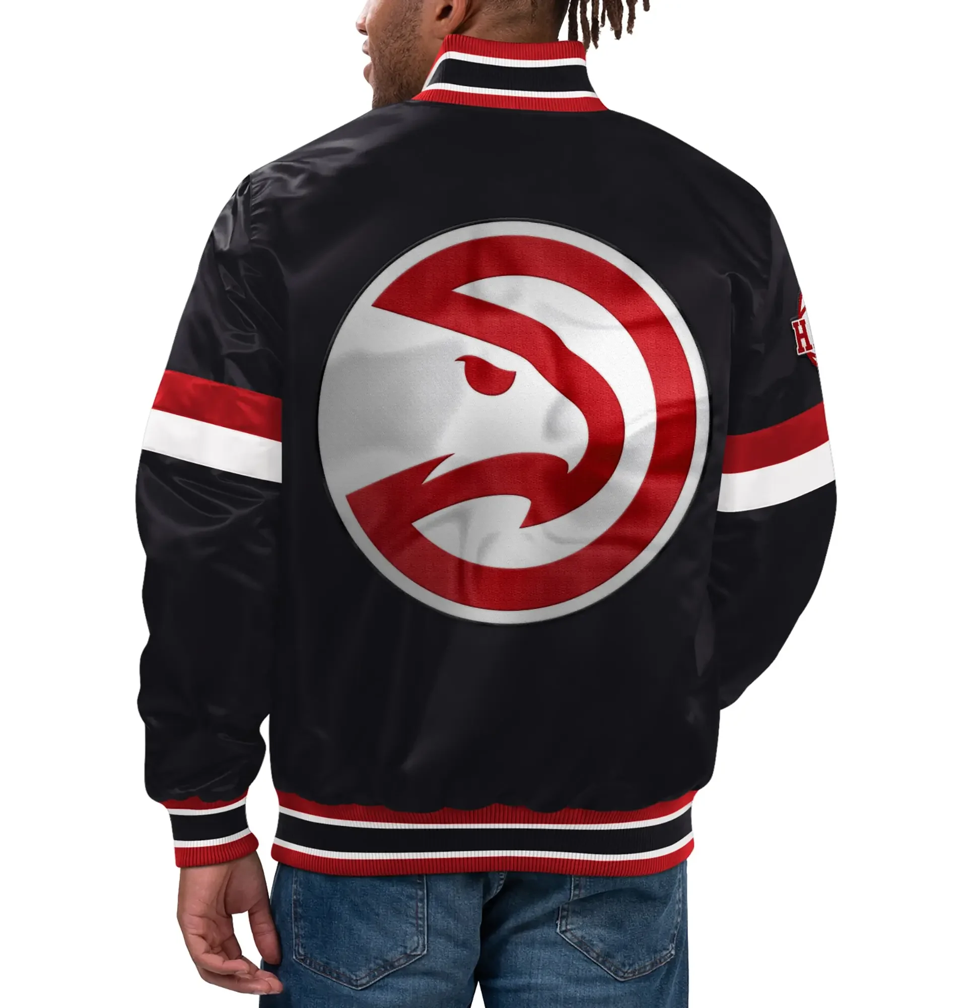 Atlanta-Hawks-Satin-Varsity-Black-Jacket-LeatherMoto