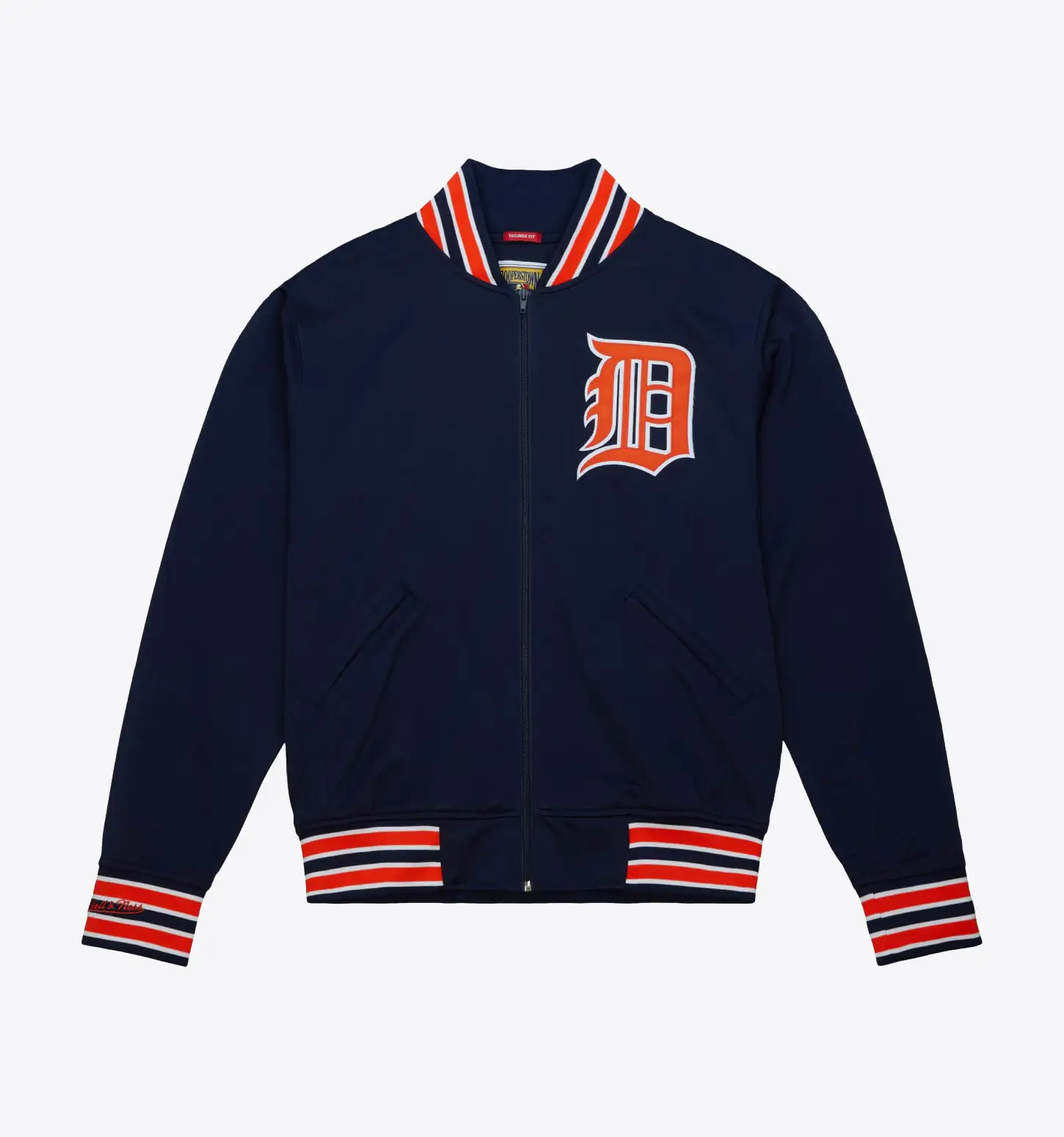 Authentic-Detroit-Tigers-1991-BP-Jacket leather moto 1