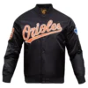 Baltimore-Orioles-Baseball-Series-Classic-Rib-Knitted-Black-Satin-Varsity-Jacket-leather moto 3