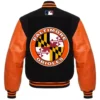 Baltimore-Orioles-Black-Orange-Rib-Knitted-Wool-Leather-Varsity-Jacket-LeatherMoto (1)
