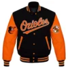 Baltimore-Orioles-Black-Orange-Rib-Knitted-Wool-Leather-Varsity-Jacket-LeatherMoto (2)
