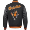 Baltimore-Orioles-Mans-Retro-Classic-Black-Wool-Leather-Varsity-Jacket-leather moto 2