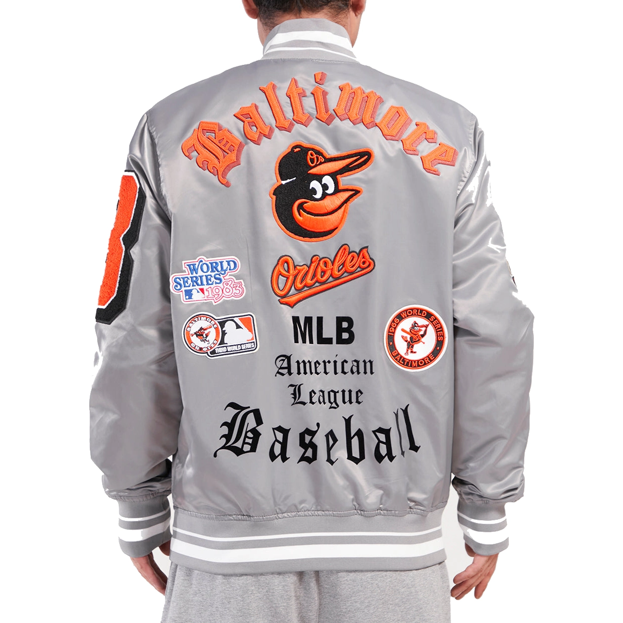 Baltimore-Orioles-Pro-Standard-Classic-Rib-Knitted-Satin-Varsity-Jacket-leather moto2