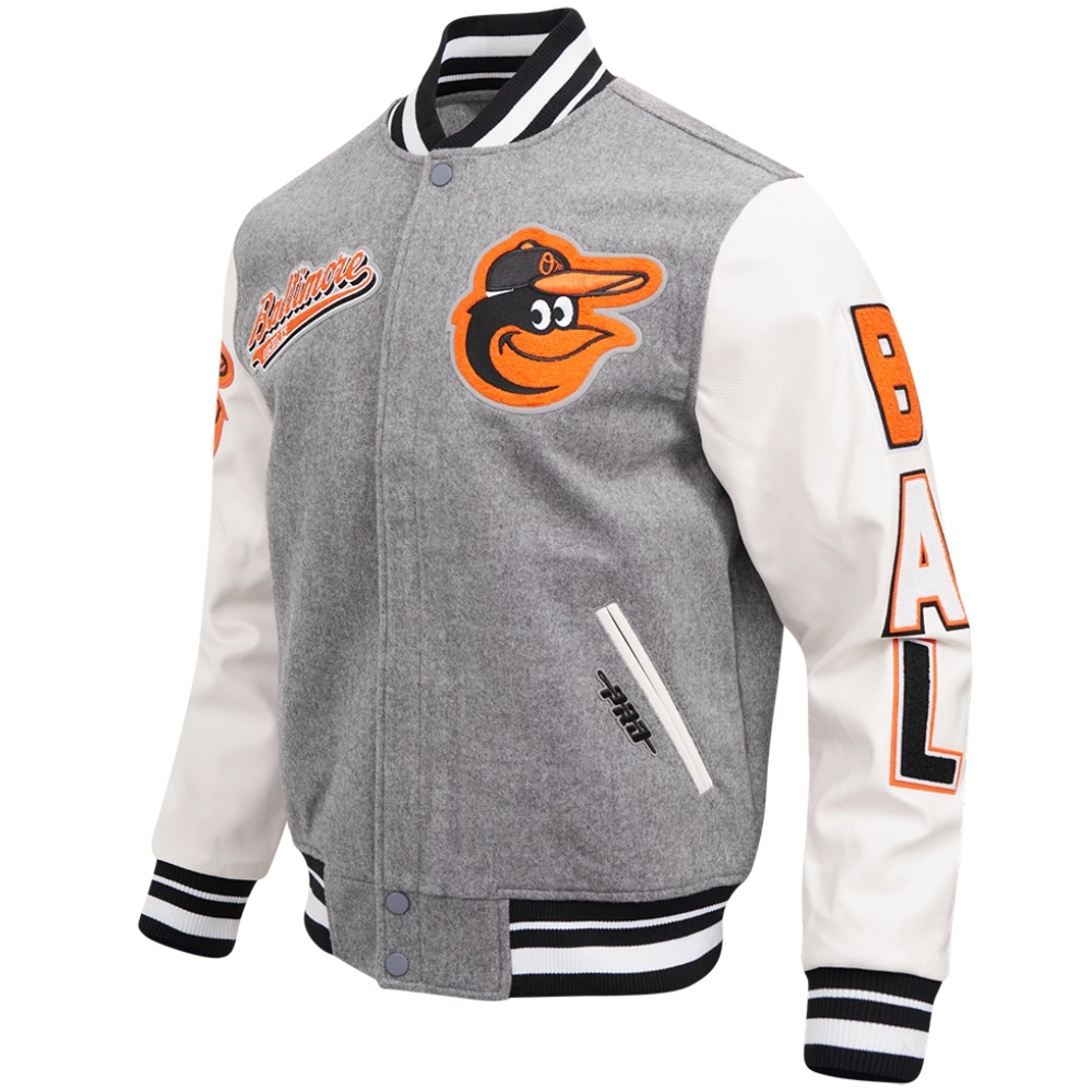 Baltimore-Orioles-Pro-Standard-Script-Tail-Wool-Leather-Varsity-Jacket-leather moto 3
