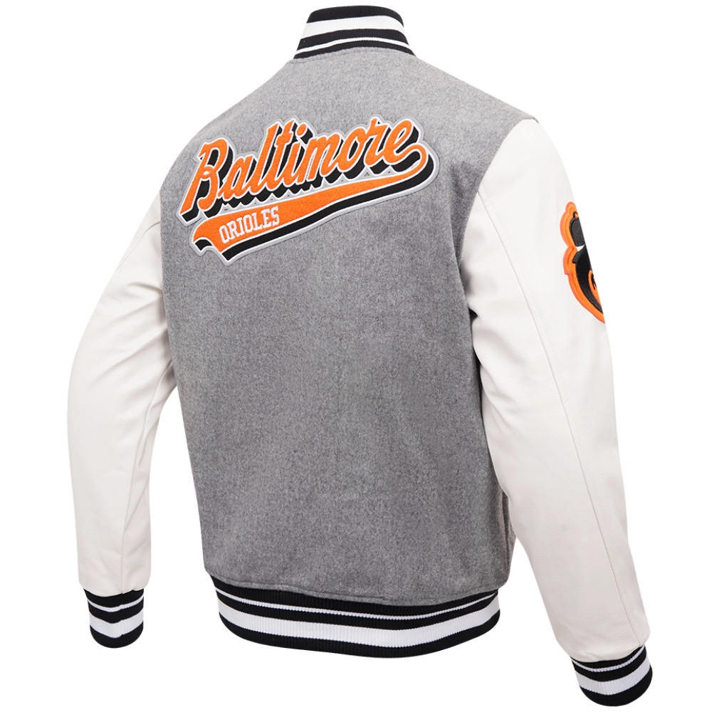 Baltimore-Orioles-Pro-Standard-Script-Tail-Wool-Leather-Varsity-Jacket-leather moto 4