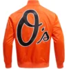 Baltimore-Orioles-World-Series-Orange-Baseball-Satin-Varsity-Jacket-leather moto 2