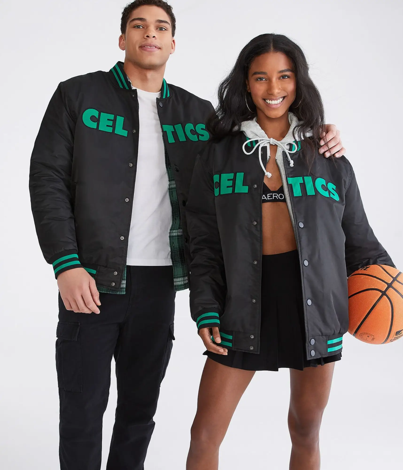 Boston-Celtics-Bomber-Couple-Black-Varsity-Jacket-LeatherMoto
