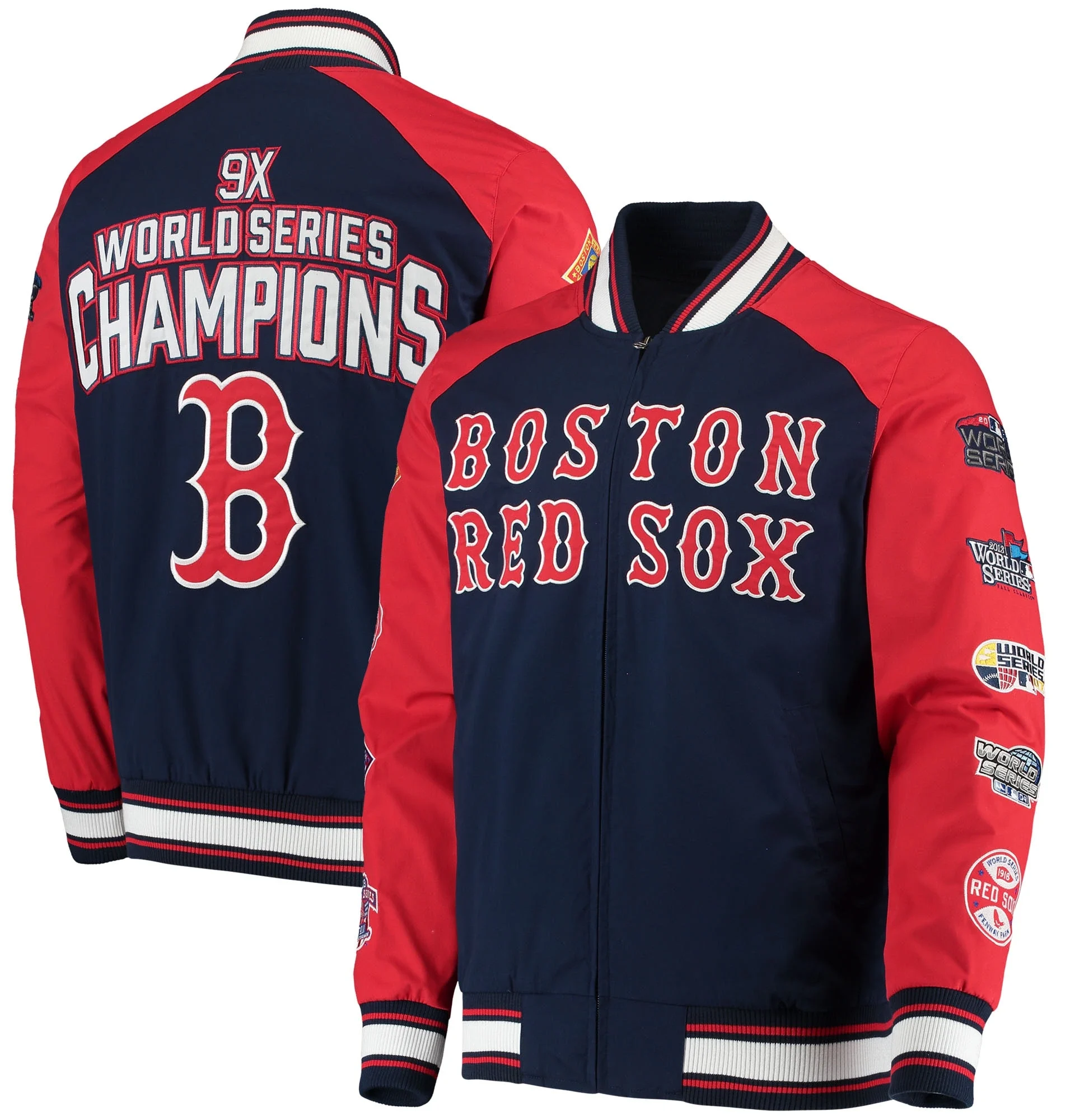 Boston-Red-Sox-G-III-Sports-by-Carl-Banks-Full-Zip-Cotton-Varsity-Jacket-lether moto 3
