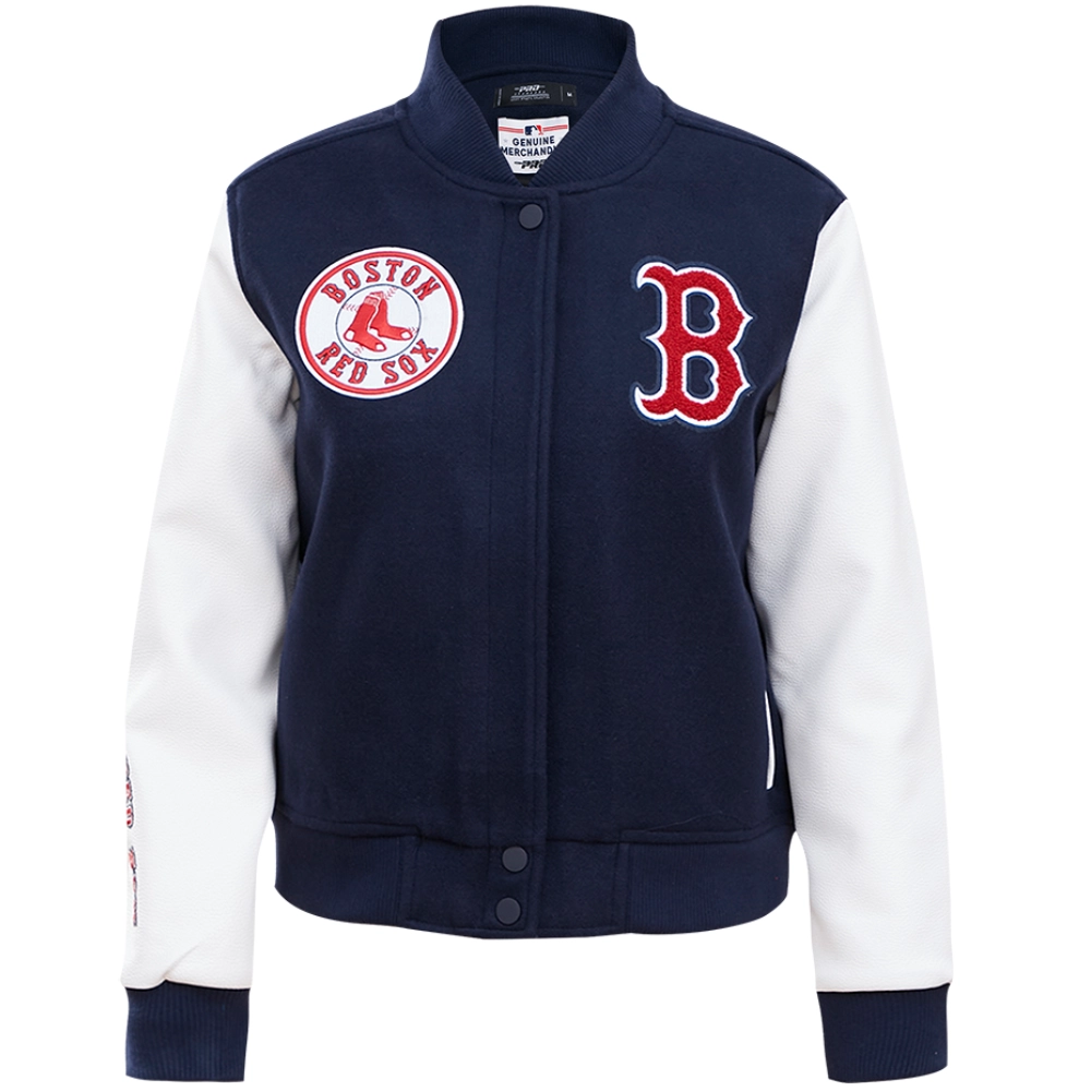 Boston-Red-Sox-Ice-Hockey-Team-Players-Wool-Leather-Varsity-Jacket leather moto 1