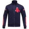 Boston-Red-Sox-Pro-Standard-Full-Zip-Polyester-Varsity-Navy-Jacket leather moto1