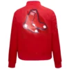 Boston-Red-Sox-Pro-Standard-Rib-Knitted-Full-Snap-Satin-Varsity-Red-Jacket-leather moto 2