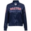Boston-Red-Sox-Pro-Standard-Team-Players-Full-Snap-Satin-Varsity-Navy-Jacket-leather moto1