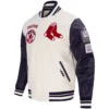 Boston-Red-Sox-Pro-Standard-Wool-Leather-Varsity-Jacket-Cream-Black-leather moto 3