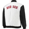 Boston-Red-Sox-Reversible-Full-Zip-Satin-Varsity-Jacket-White-Black-leather moto 4