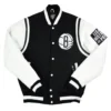 Brooklyn-Nets-Motto-Black-White-Wool-Leather-Varsity-Jacket-LeatherMoto