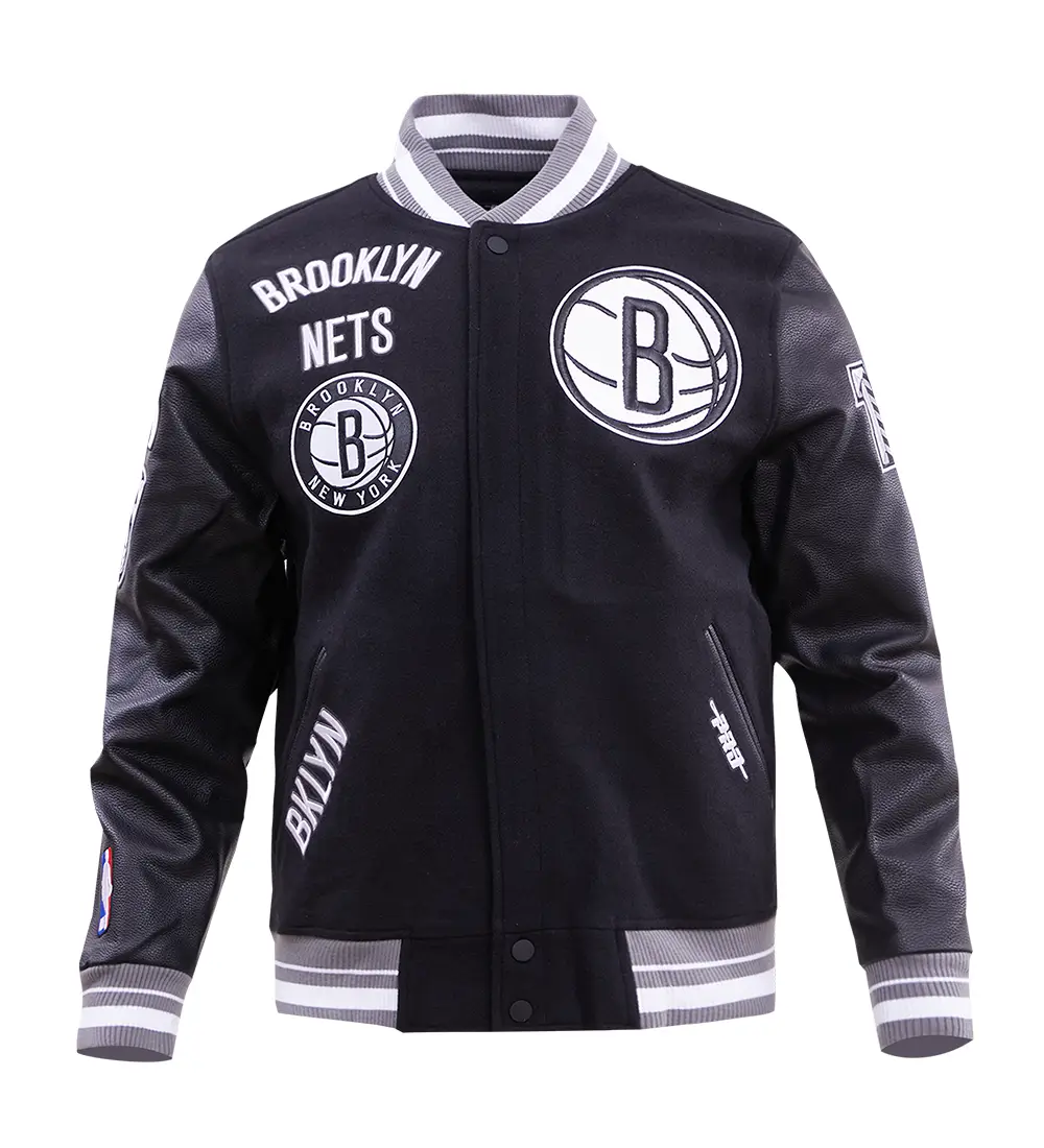 Brooklyn-Nets-Retro-Classic-Rib-Black-Wool-Leather-Varsity-Jacket-LeatherMoto