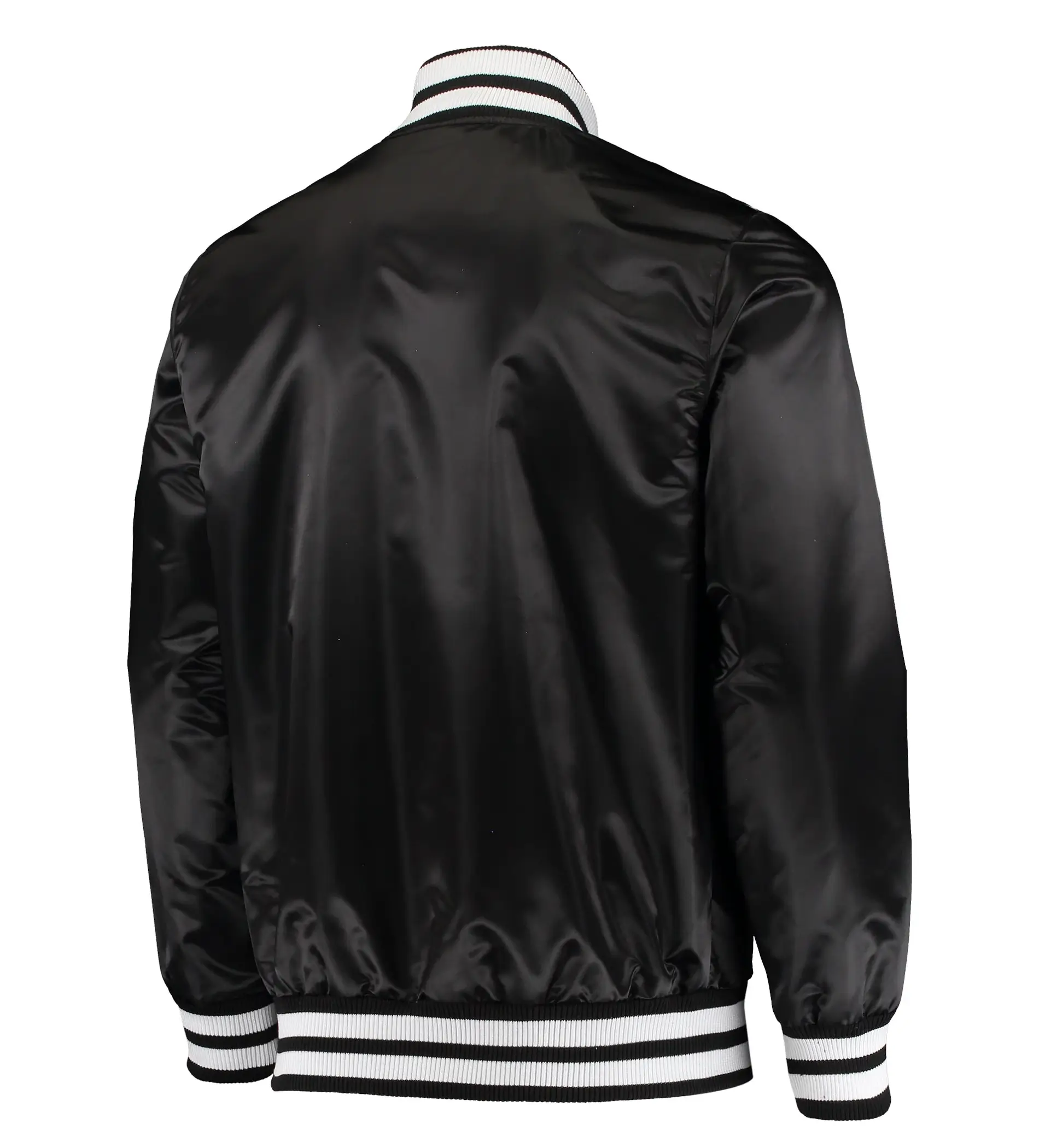 Brooklyn-Nets-Starter-Black-The-Diamond-Classic-Full-Snap-Satin-Varsity-Jacket-LeatherMoto