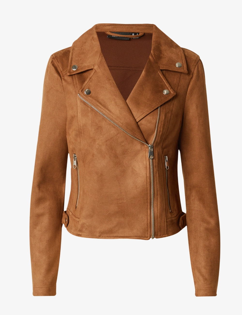 Caramel Shield Women Leather Moto Jacket (1)