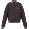 Charcoal-Arizona-Diamondbacks-Poly-Twill-Full-Snap-Charcoal-Varsity-Jacket-leather moto1